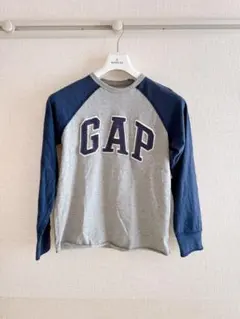 GAP ギャップ キッズ トレーナー 160 グレー/ネイビー