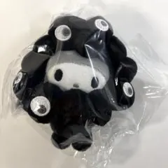 【新品、即発送】黒ミャクミャク ぬいぐるみ BC ブラック マイメロ カラビナ