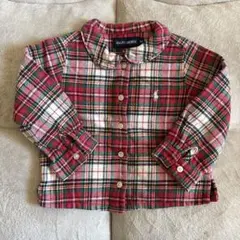 Ralph Lauren チェックシャツ 80 綿100%