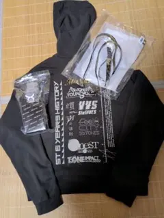 MILESixTONES　パーカー　ペンライト　銀テープ　ライブグッズセット