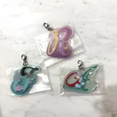 ディズニー　一番くじ　アリエル　ラプンツェル ジャスミン　プリンセス　チャーム