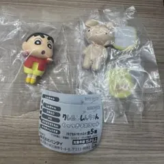 クレヨンしんちゃん くっつきマスコット　カプセルトイ 2種セット