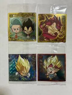 ドラゴンボール シールウエハース　4枚