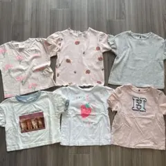 ZARA Jacadi しまむら 女の子 半袖 まとめ売り80-90cm