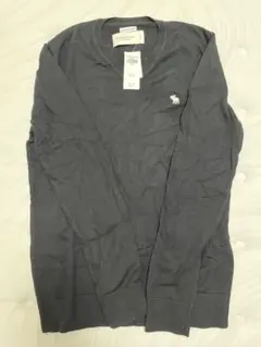 Abercrombie & Fitch ネイビー 長袖ニット Sのサムネイル