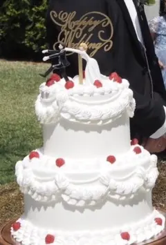 Happy Wedding ケーキトッパー セット