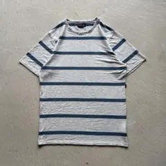 agnes b. homme border tee ボーダー グレーのサムネイル