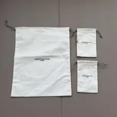 【新品未使用】CHRISTIAN DIOR 巾着3枚セット