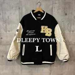 DLEEPY TOWNスタジャン　サイズL バックロゴ