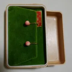 本珊瑚のイヤリング