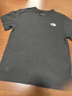 ザ ノースフェイス Tシャツ バックプリント 総柄ロゴ 黒 メンズ M