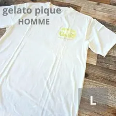 gelato pique HOMMEジェラピケ ドライタッチワンポイントTシャツ