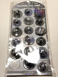 【正規品】カプセルポップシール 黒 カミオジャパン ボンボンドロップ
