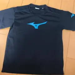 Mizuno 半袖シャツ サイズ140 黒/青