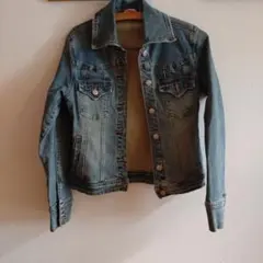 リズリサ　デニムジャケット M ライトブルー TRALALA