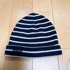 SAINT JAMES ストライプ ニット帽 セント ジェームス