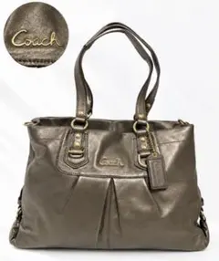 COACH コーチ トートバッグ アシュレイ レザー キャリーオール ２way