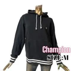 ⭐️A295⭐️ Champion ♥ 男女兼用 ラインリブ ロゴ 長袖 パーカー