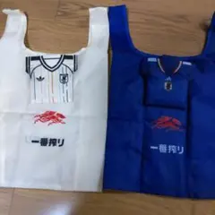 サッカー日本代表 一番搾り エコバッグ 2種セット