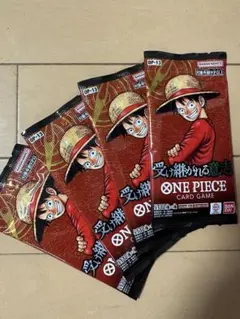 ONE PIECE カードゲーム 受け継がれる意志6パック 未開封 - メルカリ