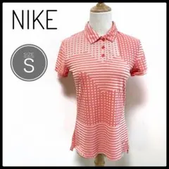 【新品】NIKE DRI-FIT　ゴルフ　ポロシャツ　オレンジ　レディース　S