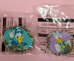 ディズニーシー　アブーズバザール　ピンバッジ　25周年　ドナルド　デイジーのサムネイル