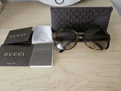 GUCCI サングラス べっ甲柄 ケース付き
