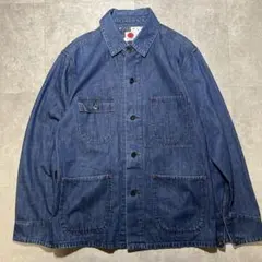 ポ*方様 papas パパス デニムチャイナジャケット カバーオール - メルカリ