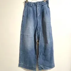 MOUSSY マウジー　ワイドデニムパンツ　サイズ25