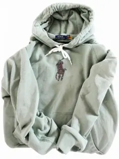 Polo Ralph Lauren ビックポニー 希少ラメビーズパーカー2回着用