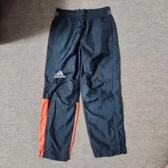 adidas ピステパンツ ネイビー/オレンジ