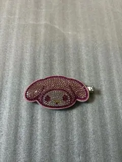 マイメロディ 前髪クリップ　キラキラ