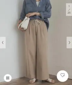DOORS ドロストタックイージーパンツ