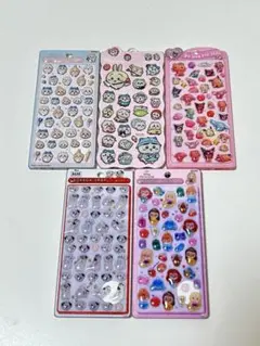 キャラクターアクリルキーホルダー5枚セット