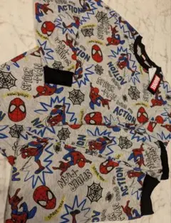 【新品】MARVEL　スパイダーマン　長袖パジャマ　サイズ150　年中素材