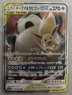 イーブイ&カビゴンGX RR