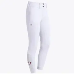 新品未使用】カバレリアトスカーナ 乗馬キュロット ニーグリップ 38白 