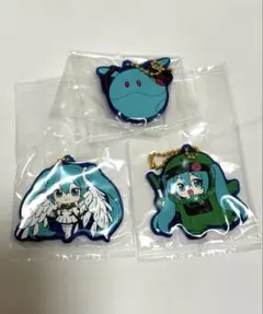 GUNDAM × MIKU　ガンダム　初音ミク　ラバーマスコット
