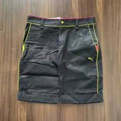 PUMA メンズ　ゴルフウェア　ハーフパンツ　黒