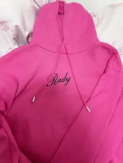 Rady フード付きパーカー ピンク