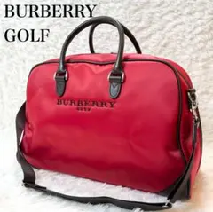 K26363）BURBERRY GOLF ボストンバッグ ベージュ - メルカリ
