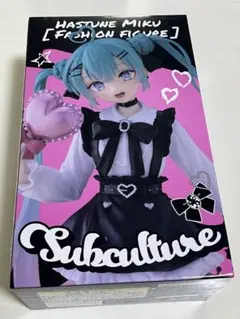 初音ミク　ファッションフィギュア　サブカルチャー