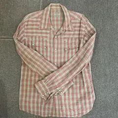THE FLAT HEAD フラットヘッドウエスタンシャツ 赤チェック