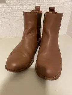 Chloé ブラウン レザー ニット ショートブーツ　新品　未使用　箱付 Chloé ブラウン レザー ニット ショートブーツ 新品 未使用 箱付