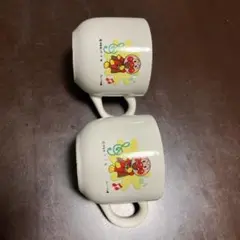 アンパンマン　子供用　マグカップ　2つ