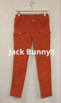 ジャックバニーレディースストレッチパンツオレンジM