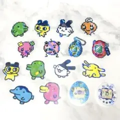 たまごっち オーロラホログラムクリアフレークシール 16枚