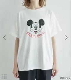 Disney ミッキーマウス プリントTシャツ ホワイトのサムネイル
