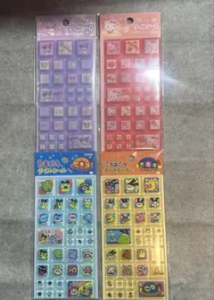 タイルシール クロミ キティー たまごっち 4種類