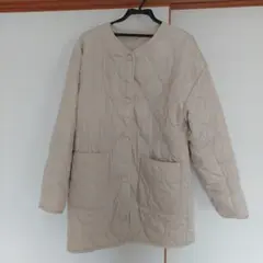INGNI　ベージュキルティングアウター